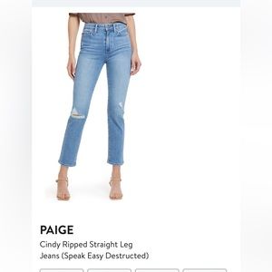 Paige - Cindy jeans size 25